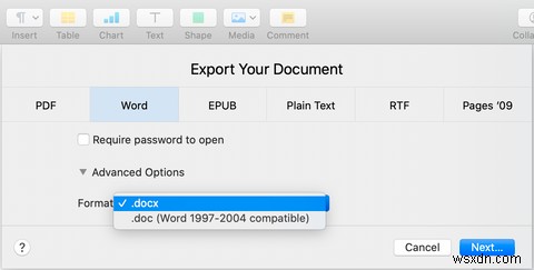 MacでDOCXファイルを開く4つの無料の方法【Microsoft Office不要】