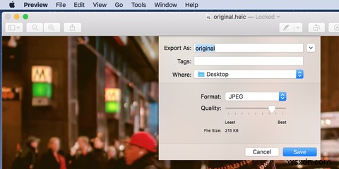 MacでHEICをJPGに変換する3つの簡単な方法