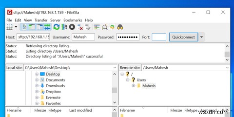FTPを使ってMacとファイルを素早く送受信する方法