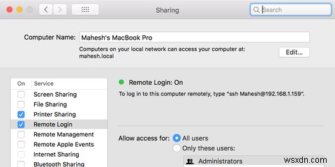 FTPを使ってMacとファイルを素早く送受信する方法