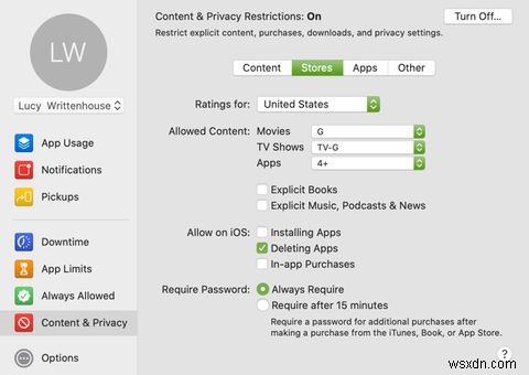 Macのスクリーンタイムで子どものコンテンツ制限と利用時間を設定する方法