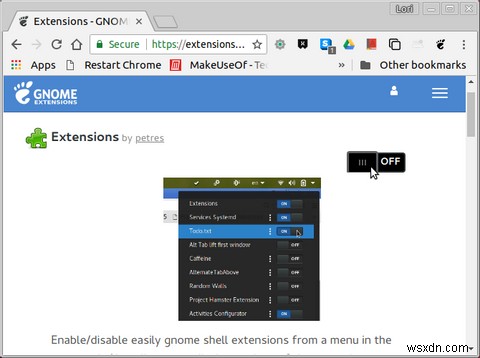 GNOMEシェル拡張機能でUbuntuデスクトップを自由にカスタマイズする完全ガイド