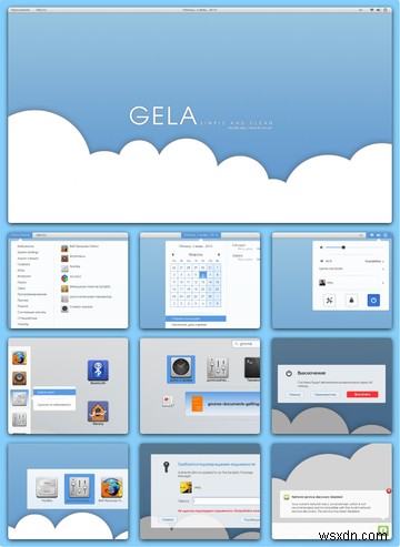 GelaテーマでUbuntuをMac風のデザインにカスタマイズする方法