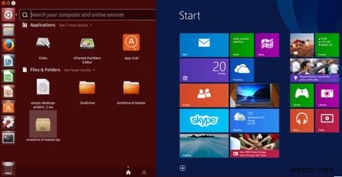 Unity vs Modern UI 徹底比較：UbuntuとWindows 8、どちらを選ぶべきか？