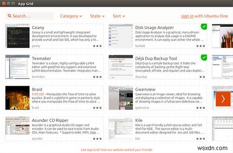 Ubuntuソフトウェアセンターの高速でクリーンな代替手段「App Grid」とは