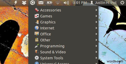 ClassicMenu IndicatorでUbuntuに伝統的なアプリケーションメニューを復活させる方法