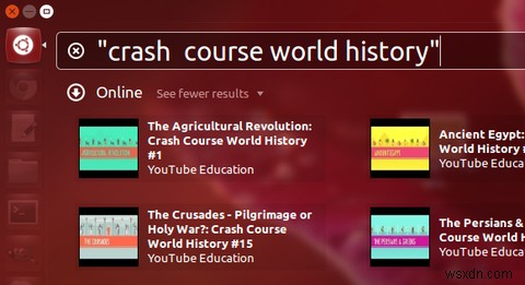 Ubuntuダッシュボードを強化!ニュース・株価・天気・Spotifyまで「レンズ」で一括検索する方法