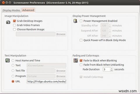 Ubuntu 11.10でスクリーンセーバーを変更する方法｜XScreenSaverの導入と設定手順