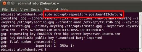 BURGを使ってGRUBブートローダーをおしゃれにカスタマイズする方法【Ubuntu】