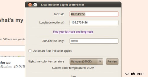 f.luxに待望のシンプルGUIが登場!Linuxでも夜のPC作業が目に優しく