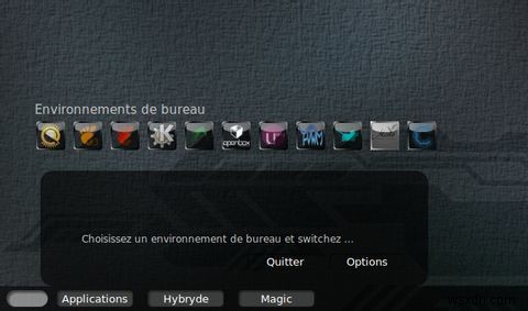 Hybryde Fusionで11種類のデスクトップ環境を一度に試す方法
