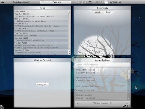 KDEのネットブック最適化インターフェースを使いこなす方法【Linux】