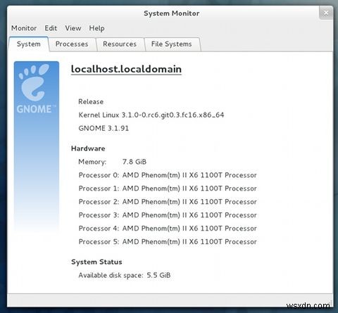 Fedora 16ベータ版レビュー──GRUB 2採用、最新カーネル、GNOME 3.2でさらに進化したLinux