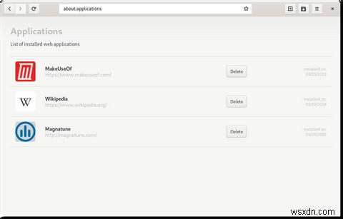 GNOME Web(Epiphany)でWebアプリを活用すべき5つの理由