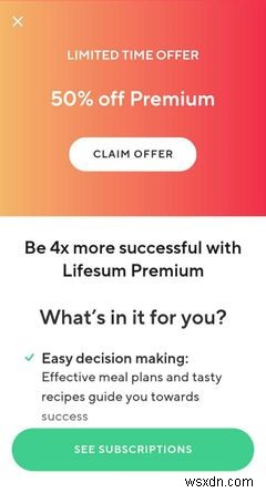 Lifesum（ライフサム）とは？MyFitnessPalより優れているのか徹底比較