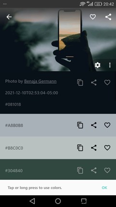 Androidで使える無料カラーパレットジェネレーターおすすめ7選