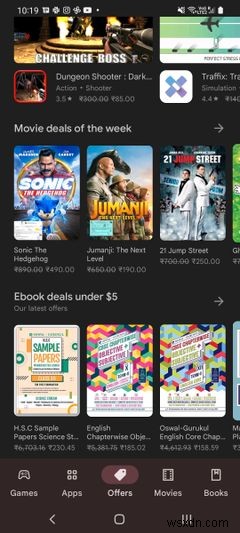 Google Playストアの「オファー」タブとは?お得な割引情報を簡単に見つける方法