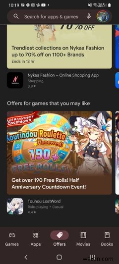Google Playストアの「オファー」タブとは?お得な割引情報を簡単に見つける方法