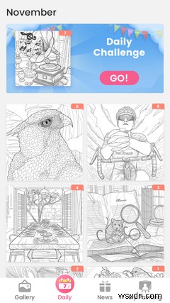Androidで使えるおすすめカラーバイナンバー(数字塗り絵)アプリ9選