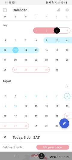 Androidで使える無料の生理管理アプリおすすめ8選