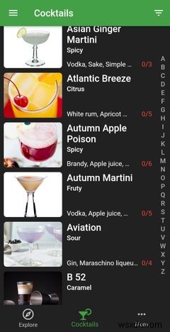 カクテル作りに役立つおすすめAndroidアプリ6選|自宅でバーテンダー気分を味わおう