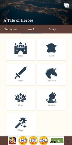 Androidで使える!おすすめ世界観構築アプリ6選