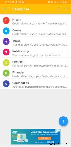 人生の目標を叶える!Androidで使えるおすすめバケットリストアプリ5選