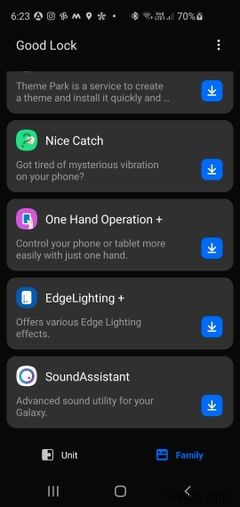 サムスンのGalaxyスマホでカメラ穴周辺のLED通知を有効にする方法