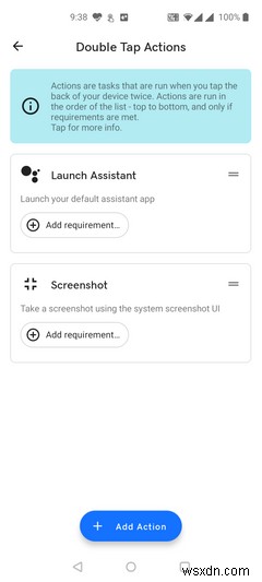 Androidでバックタップジェスチャを有効にして使う方法【無料アプリTap, Tap活用ガイド】