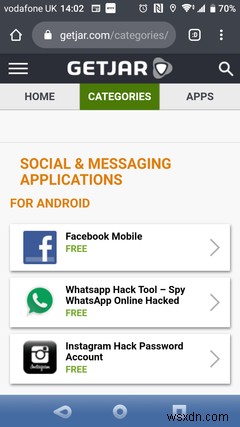GetJarは危険？マルウェアリスクのある無料Androidアプリストアの実態