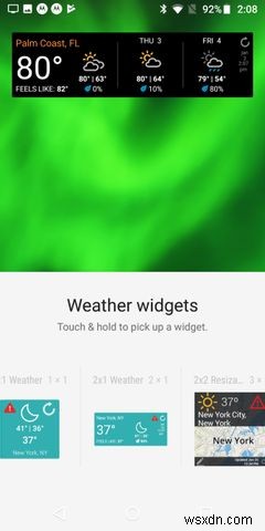 Androidで使いたいおすすめ天気ウィジェット7選