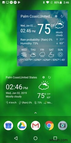 Androidで使いたいおすすめ天気ウィジェット7選