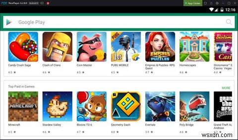 Noxを使ってWindows・MacのPCでAndroidゲームやアプリを動かす方法