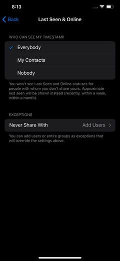 Telegramで「最終オンライン」を非表示にする方法【iPhone・Android対応】