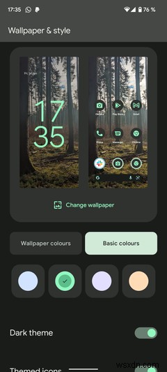 Android 12スマホのカスタマイズ方法：Material Youで壁紙と配色を自在に変える