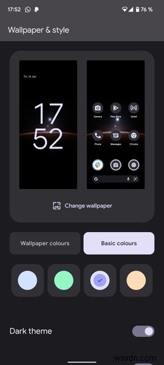 Android 12スマホのカスタマイズ方法：Material Youで壁紙と配色を自在に変える