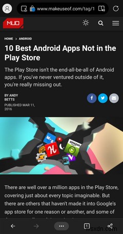 Androidのシークレットモードでスクリーンショットを撮る方法|Chrome・Edge・Firefox・Opera対応