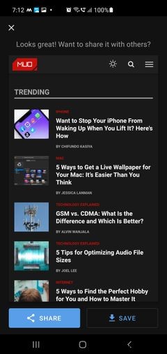 Androidのシークレットモードでスクリーンショットを撮る方法|Chrome・Edge・Firefox・Opera対応