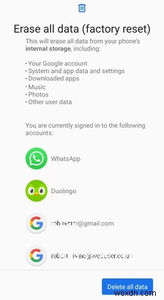 Androidデータを完全に削除する5つの最良の方法