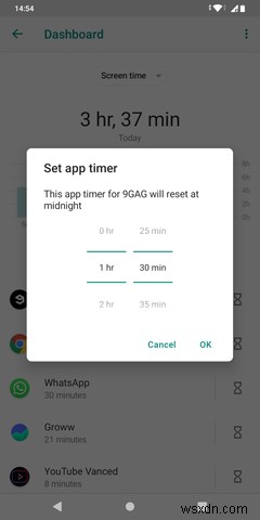 Androidでアプリタイマーを設定してスクリーンタイムを管理する方法