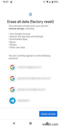 Androidスマホを初期化(ファクトリーリセット)した後もデータは復元できる?手順とデータ保護のポイント