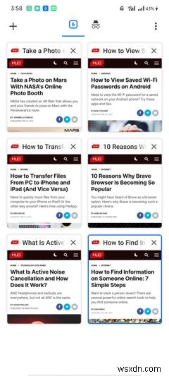 Android版Chromeでタブグループを作成・管理・無効化する方法