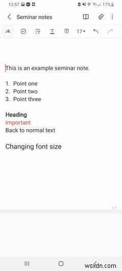Samsung Notesアプリをもっと活用するための9つの便利テクニック