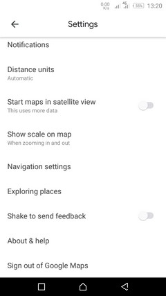 AndroidのGoogleマップでナビゲーションの音声と言語を変更する方法