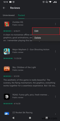 Google Playストアでレビューを投稿・編集・削除する方法【Android完全ガイド】