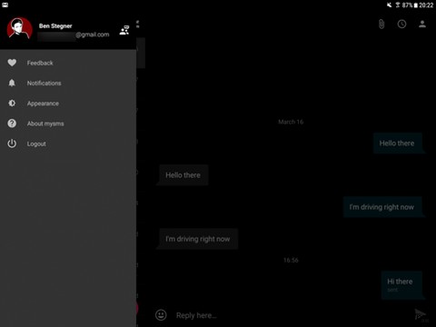 Androidタブレットでテキストメッセージ(SMS)を送受信する3つの方法