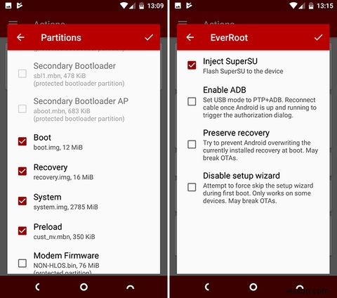 【FlashFire】カスタムリカバリなしでROMをフラッシュし、バックアップを作成する方法