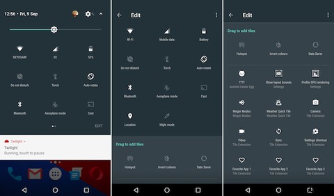 Android 7.0 Nougatのクイック設定パネルをカスタマイズ！おすすめタイルアプリ8選