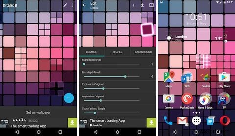 美しい抽象系Android壁紙を自作できるおすすめアプリ7選