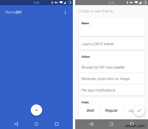 ThemeDIYを使って独自のカスタムCyanogenModテーマを簡単に作成する方法